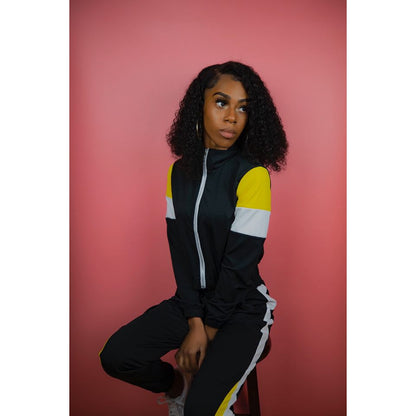 Don't Sweat It Two Piece Tracksuit - Pink