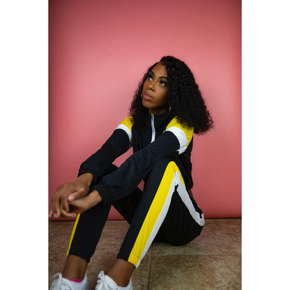 Don't Sweat It Two Piece Tracksuit - Pink