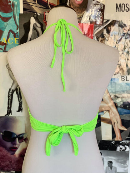 "Put A Ring On It" Crop Top - Blue